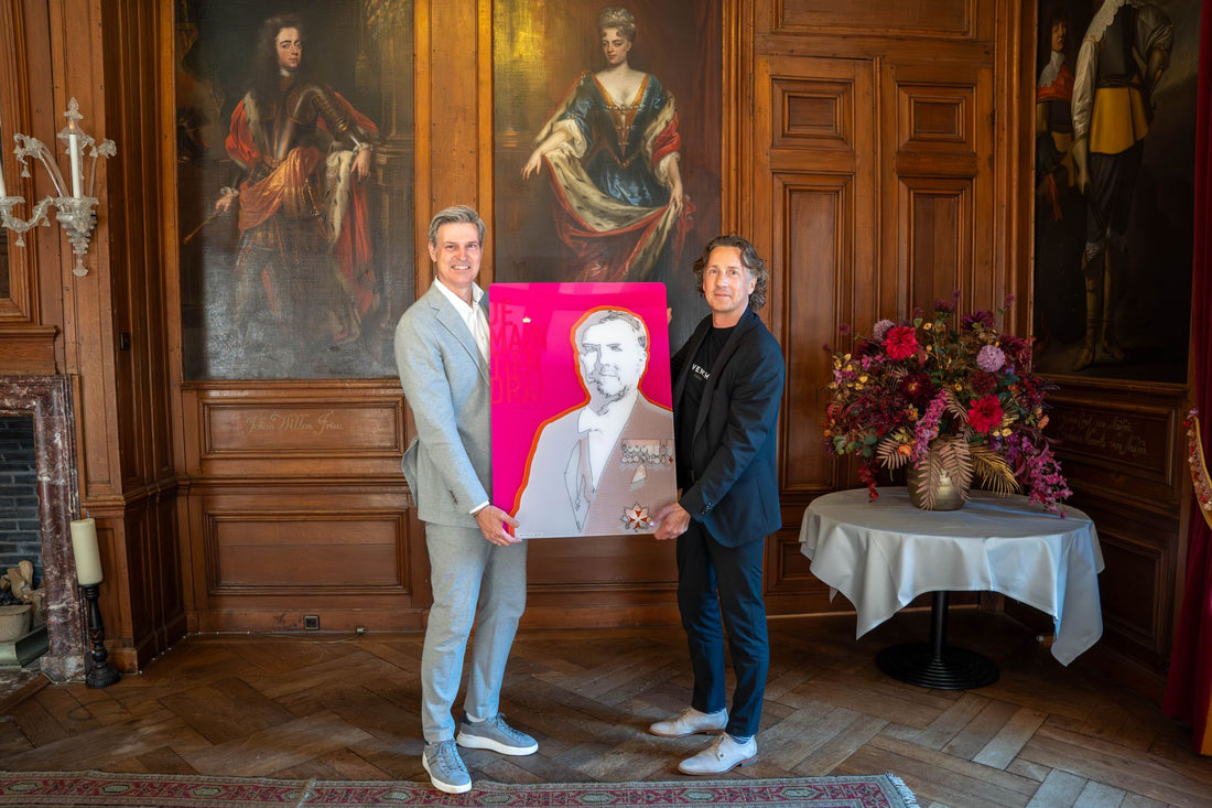 Staatsieportret Koning Willem-Alexander op tour door Fryslân