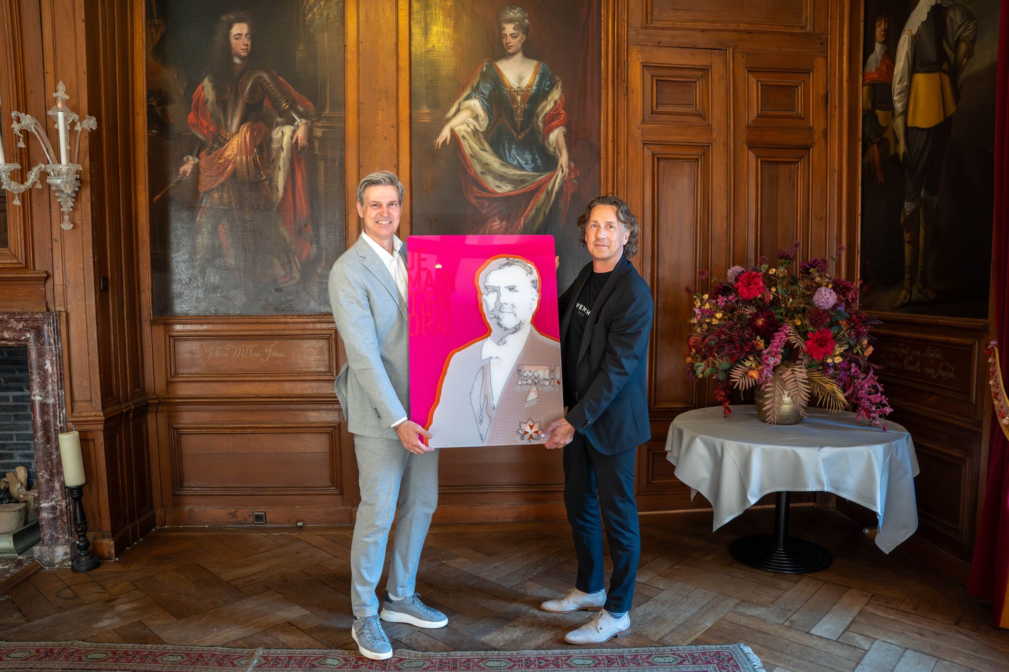 Staatsieportret Koning Willem-Alexander op tour door Fryslân