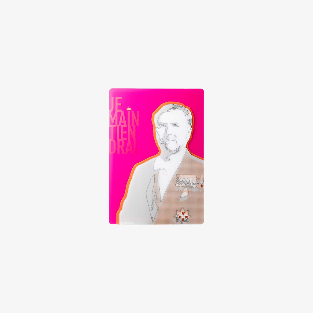 PORTRET KONING WILLEM-ALEXANDER 2026 - KLEIN FORMAAT